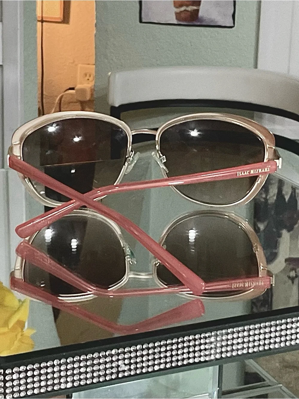 ISAAC MIZRAHI SUNGLASSES
